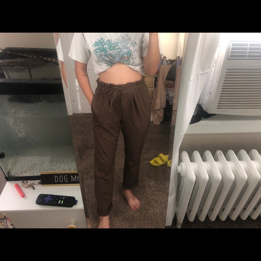Brown pants